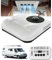SXHEYUY RV Condizionatore D'aria, 12V AC Silenzioso Con Refrigerante Per Aria Condizionata, Condizionatore D'aria Freddo Per Camion Estivi, Con Funzione Di Raffreddamento, Adatto,Bianca,12v