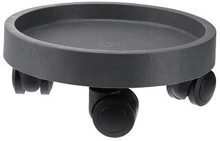 GALPADA Blumentopftablett Aus Hochwertigem Material Grundplatte Zum Schutz Vor Wasserflecken Runde Tablett Für Blumentöpfe Innen Und Außen