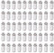Pneumatic Quick Connector | Push to Connect Fittings for Gas Pipe Tubes | 360° Rotatable Nozzle/High Strength & Oxidation Protected | PBT Plastic & Metal - Coated Copper (PU6)50pcs))