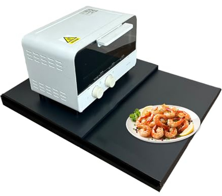 NevPuose Rack de Gamme - Support à Micro-Ondes du tiroir, comptoir de d'économie d'espace | Cafetière Rice Cuideur Coileur de de (pour Les Restaurants et Cuisines), Organisateur d