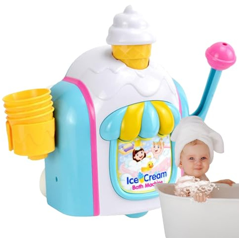 Spielzeugmaschine – Spielzeug in Form von Eiscreme, Handmaschine, lustiges Wasserspiel-Zubehör, kreatives Unterhaltungswerkzeug für die Küche, Clip-System