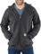 Carhartt Midweight Hooded Zip-Front Sweatshirt, Carbone, M Homme
