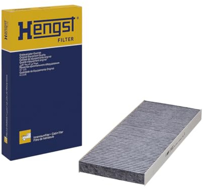 HENGST - Innenraumfilter E1963LC - Luftfilter für den Innenraum mit Aktivkohle - Filtert Staub, Pollen & Gerüche für Allergiker - Für saubere Frischluft im KFZ - Automotive Zubehör