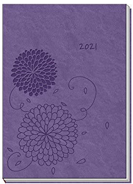 Trötsch Taschenkalender 2021 A6 Blumen: Soft Touch