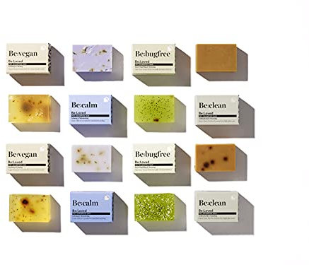 Be:Loved - Be:Calm Calming & Conditioning Pet Shampoo Bar - Handmade in UK - Natural Goats Milk, Lavender & Chamomile - Nourishing, Moisturising, Plastic-Free - Dog Shampoo, Puppy Essentials - 110g