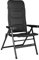 BRUNNER Rebel PRO (S-M-L) Klappstuhl für Camping, Garten, Terrasse aus Aluminium, 5-Fach verstellbar, belastbar bis 150 kg, hohe Rückenlehne, schwarz oder blau