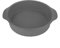 Samfox Kuchenform, 9 Zoll Silikon Kuchenform Runde Form Backform(Grau)