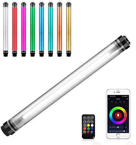 LUXCEO P7RGB Pro LED Video Licht Handheld Fotografie Licht 3000K-5750K,10400 mAh,RGB Full Color CRI≥95 Unterstützung APP Fernbedienung