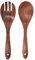 Wooden Salad Servers Set Wood Fork Wood Spoon Wood Fork and Spoon Set Salad Toss and Mix Servers Cooking Spoon Spork Set