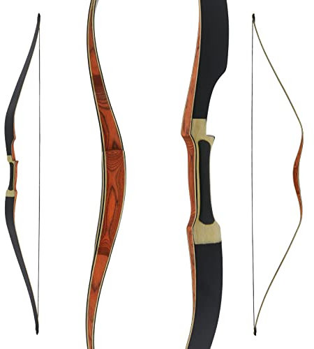 DRAKE ARCHERY Elite Firebird - 60 Zoll - 20-45 lbs - Hybridbogen (25 lbs, Rechtshand)