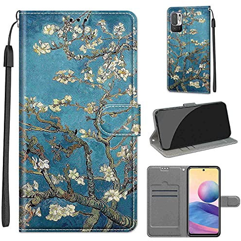 TOMYOU Custodia per Xiaomi Redmi Note 10 5G Case Custodia in Pelle PU Premium,con [Chiusura Magnetica] Anti-Slip Flip Pieghevole Cover Compatibile per Xiaomi Redmi Note 10 5G
