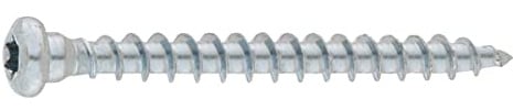 SPAX Holzverbinderschrauben SXCS, Ø 5,0 x 25 mm, 500 Stück, Vollgewinde, T-STAR T20, WIROX A9J - 35705006102015
