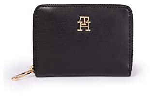 TOMMY HILFIGER - Women's small wallet with metal monogram - Size One size