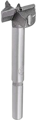 TA-VIGOR Forstner Drill Bit 23mm, Tungsten Carbide Wood Hole Saw Auger Opener for Woodworking Hinge Hole Drilling Boring Bit Cutter Gray
