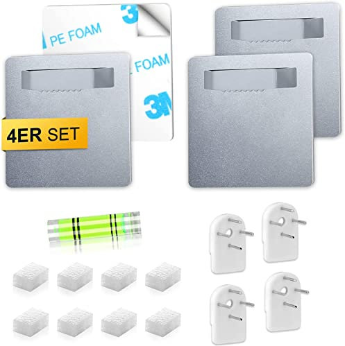 Yerozhui support photo autocollant sans perçage pour photos lourdes jusqu'à 4 kg - crochet photo solide pour coller miroir montage mural verre acrylique montage aluminium Dibond suspension