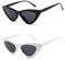 B BIDEN Damen-Sonnenbrille, Katzenaugen, polarisiert, Retro-Stil, Vintage-Stil, für Damen, Gl1002-w-bx2