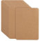 60 Stück A6 Kraftpapier Karten, Karteikarten A6 Blanko Postkarten Karten zum Selbstgestalten 300g/m² Kraftkarton für Grußkarten Einladungen DIY Kreative Bastelprojekte Hochzeitskarte (Braun)