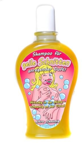 * Geile-Schnitten-Shampoo & Duschgel * als Scherzartikel und witzige Geschenkidee für Geburtstag und Party | Schampoo Partygeschenk (Geile-Schnitten-Shampoo, 350ml)