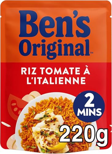 Ben's Original Riz Tomate à l'Italienne 2 min (Lot de 5)