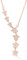 RXSPOYLY Collier étoile, Collier étoile Femme, Pendentif étoile, Collier Or Rose, Collier Femme, Collier, pour Femme à Porter au Quotidien, à Porter au Travail (Or Rose)