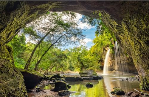 Fototapete 60X120Cm Höhletapeten Wohnzimmer Modern,Fototapete Schlafzimmer Kinderzimmer Wanddekoration,Büro, Flur Tapete