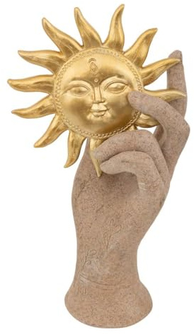 Atmosphera - Hand deko Samina h.21cm Harz Sortiert - Modell B