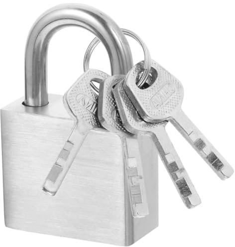Gadpiparty Mini Candado con Llave Resistente al Agua Pequeño Candado para Viajes Y Escuela