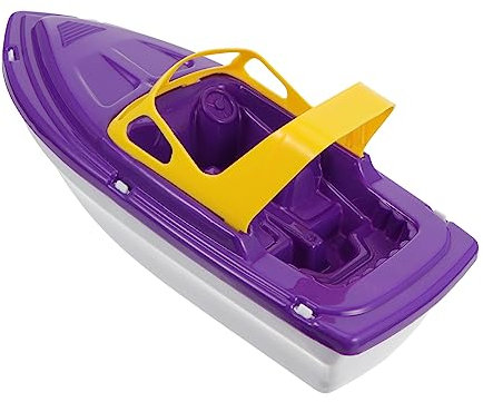 BESTonZON 1 Pc lancha rápida remando Juguete de Playa para pequeños Piscina Inflable Agua Bath Toys de Vela de Juguete Tomando Ducha Juguete el plastico Púrpura