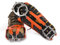 Ipetboom Protective Crampons for Hiking 1 Pair 18 Tooth Ice Cleat Spikes Heavy Duty Shoes Grips for Ice and Snow Snow Boots Men's Outdoor Climbing Safety Gear (size L)