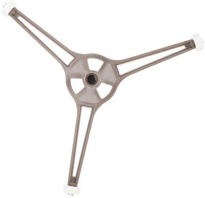 Toddmomy Mikrowellen-drehteller-ring Dreieckiger Ständer mit Leisen für Glasplattenhalterung Langlebiger Mikrowellen-tablett-drehkreuz Ersatz Geräuscharm und Stabil
