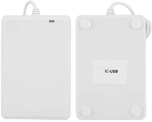Depisuta Ic ID Card Non USB DrivE NFC Door Access Card Reader ABS Material Plug and Play for Office Home Security System (13.56Mhz IC card)