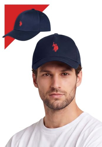 U.S. POLO ASSN. Unisex Cap (One Size) Baseball-Style mit verstellbarem Strapback - P023