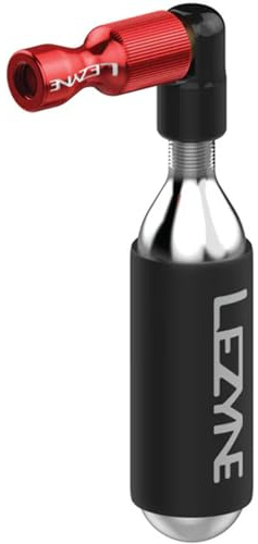 Lezyne CO2 Pumpe Trigger Drive CNC rot-glänzend 16g, 1-C2-TRDR-V111 Minipumpe