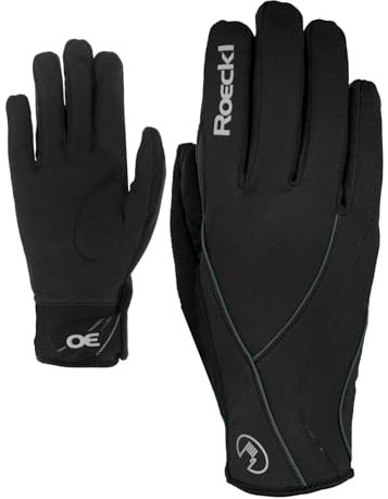 Roeckl Erwachsene Laikko Handschuhe, Schwarz, 9.5