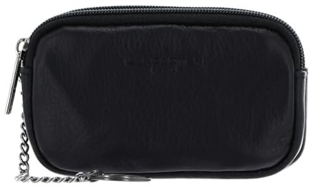 LANCASTER Porte-monnaie tout en cuir vachette ref_lan26069 - Noir