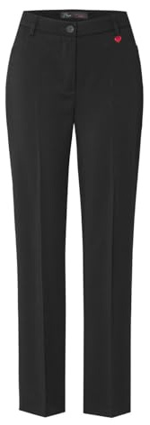 Relaxed by Toni Damen Bügelfaltenhose »Steffi« aus knitterfreiem Material Steffi 36 Black | 089