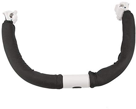 Fdit Verstellbare generische Kinderwagen Griff Lenker Armlehne Stoßstange(Schwarz)