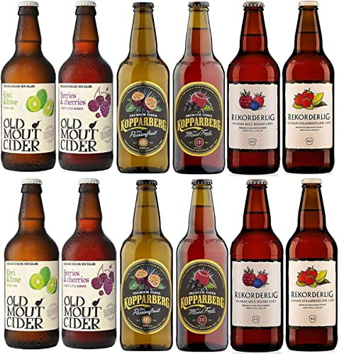 Fruit Cider Mixed Case Kopparberg, Rekorderlig, Old Mout (12 x 500ml - 4%)