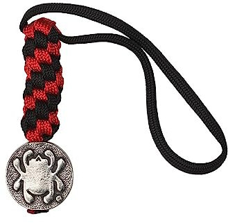 Unbekannt Spyderco Pewter Flat Bead w/Lanyard, 15 cm