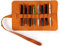 Londo Echtleder Stifterolle, Federmäppchen - Elegante Roll-up Stifterolle, Bleistift Wrap, Mäppchen, Stift Organizer, Bleistiftkasten