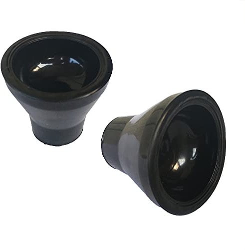 Lotatheta 2 x Tee Golf Ball Retriever Sucker Grabber Suction Cup Pick Up Back Saver Put On Putter Grip