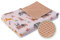 ULLENBOOM ® Babydecke 70x100 cm, Sand-Savnne (Made in EU) - Baby Decke Neugeborenen, Aus 100% OEKO TEX Baumwolle, ideal für Kinderwagen