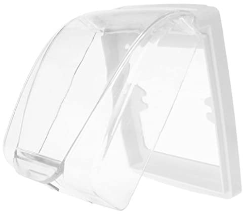 Waterproof Switch Cover Box Plastic Clear Wall Light Panel Socket Guard Doorbell Flip Cap Cover Combination Switch & Outlet Plates