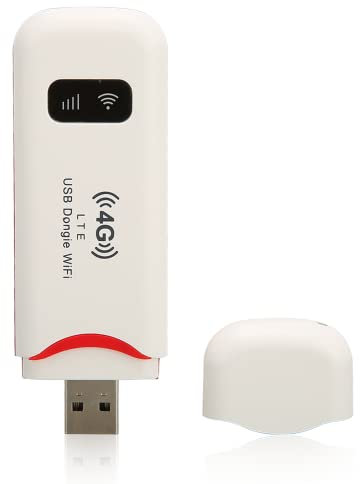 Point D'accès WiFi Mobile, Point D'accès WiFi Mobile 4G USB Portable avec Emplacement pour Carte SIM, Partage de 10 Utilisateurs, Mini Point D'accès Mobile WiFi pour les Voyages, les Vacances, le