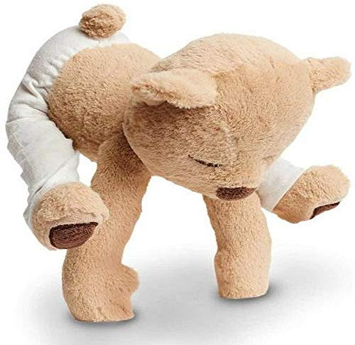 CAWACH Yoga Bär Puppe Plüschtier Bär, kreativ, Form Bär, A, 40 cm