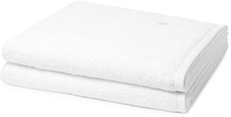 Ross - 2 teiliges Frottier-Set - Vita (2 X Duschtuch im Set) - 520 g/m2 - Baumwolle - Walkfrottee - saugstark - weich und flauschig - Weiß