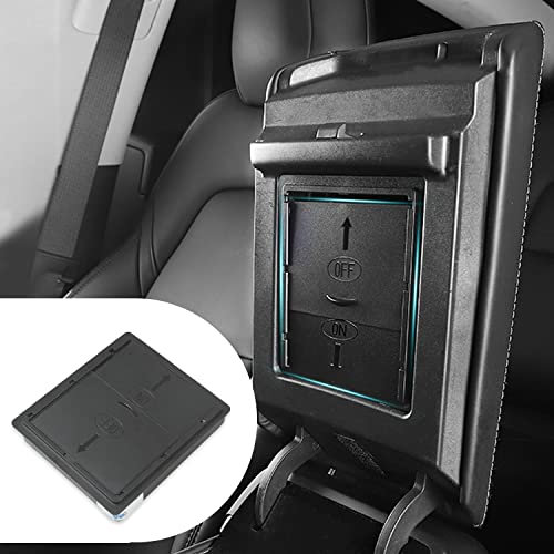 BoxCheer Boîte de rangement cachée pour accoudoir pour Tesla Model 3/Y 2021 2022 2023 pour console centrale - Accessoires d'intérieur
