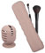 Porte Pinceaux Maquillage Voyage + Porte Eponge MaquillageÉtui à Pinceau de Maquillage en Silicone Boite Beauty Blender