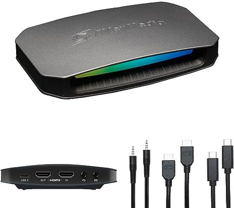 AVerMedia GC553G2 Live Gamer ULTRA 2.1 - Capturadora USB 4K60, paso 4K144/1080p360, HDMI 2.1, VRR, Plug & Play, streaming PS5, Xbox, Switch, OBS, Mac, Win11