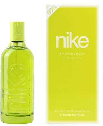 NIKE - Yummy Musk 150 ml, Women's Perfume, Nike Cologne, Scented and in Spray Format, Feminine Eau de Toilette, Fresh, Floral and Fruit Fragrance, Long Lasting
